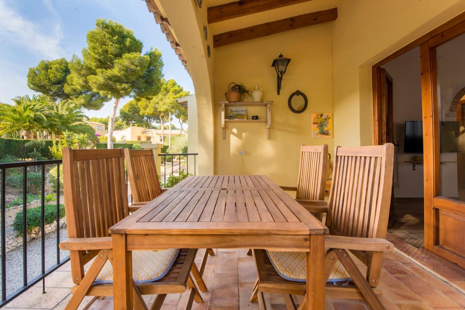Apartamento En Moraira Con Piscina 外观 照片